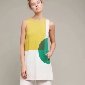 Anthropologie Moth Mod Shapeshift Sweater TunicMini Dress